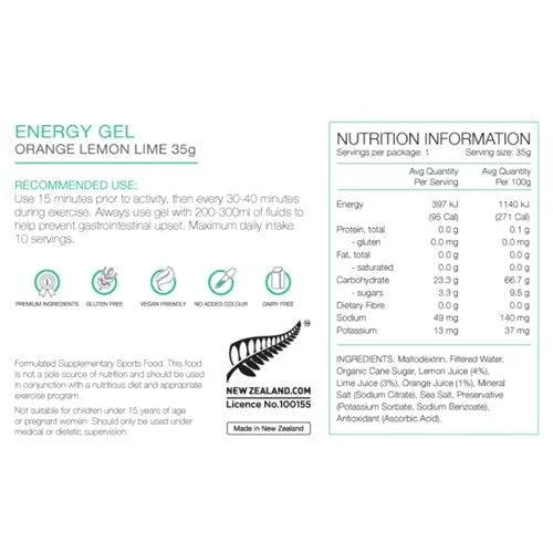 Pure Energy Gels - The Triathlon Store