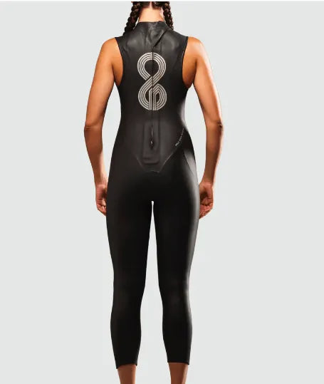 Great Ocean Silver Sleeveless Wetsuit - Women's - The Triathlon Store