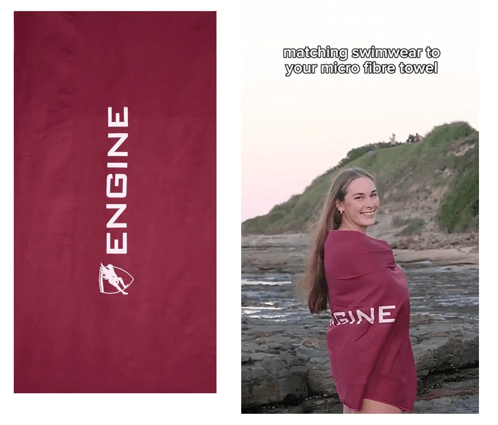 Engine Micro-fibre towel - The Triathlon Store