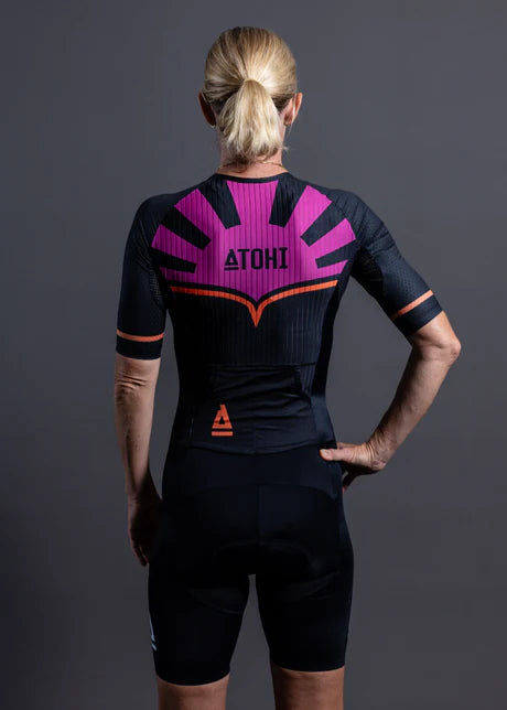 ATOHI | D-LUX V2 | RISING FUN TWILIGHT | WOMENS TRIATHLON SUIT
