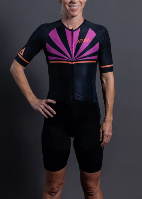 ATOHI | D-LUX V2 | RISING FUN TWILIGHT | WOMENS TRIATHLON SUIT