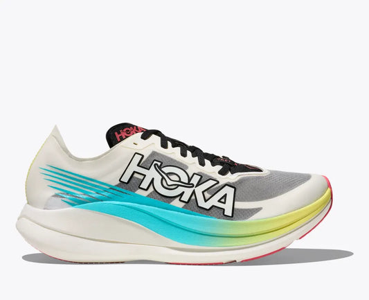 HOKA Rocket X2 - Unisex Running Shoes - Yuzu/Cielo Blue