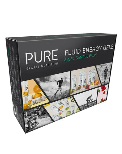 PURE Fluid Energy Gels Sample Pack (8 gels)