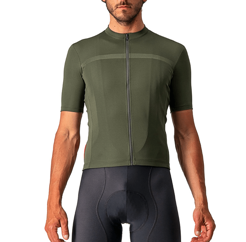 Castelli Classifica Jersey Military Green - Men's - The Triathlon Store