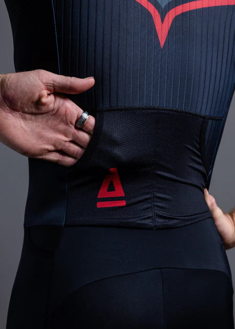 ATOHI | D-LUX V2 | RISING FUN MIDNIGHT | MENS TRIATHLON SUIT