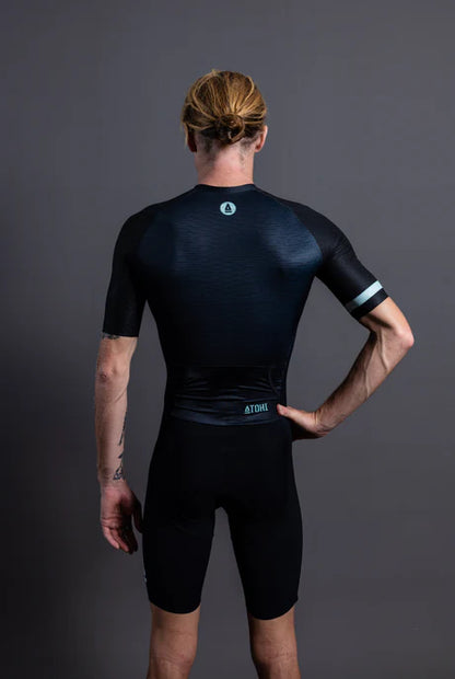ATOHI | D-LITE | BLOC BLACK | MENS TRIATHLON SUIT
