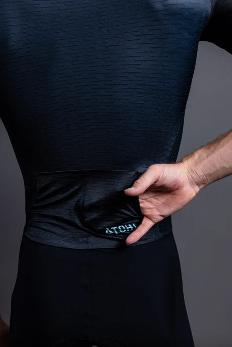 ATOHI | D-LITE | BLOC BLACK | MENS TRIATHLON SUIT