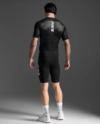 2XU Aero Hex Sleeved Tri-Suit - Men's
