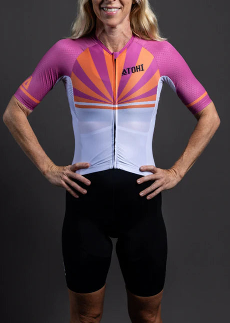 ATOHI | D-LUX V2 | RISING FUN AFTERNOON DELIGHT | WOMENS TRIATHLON SUIT