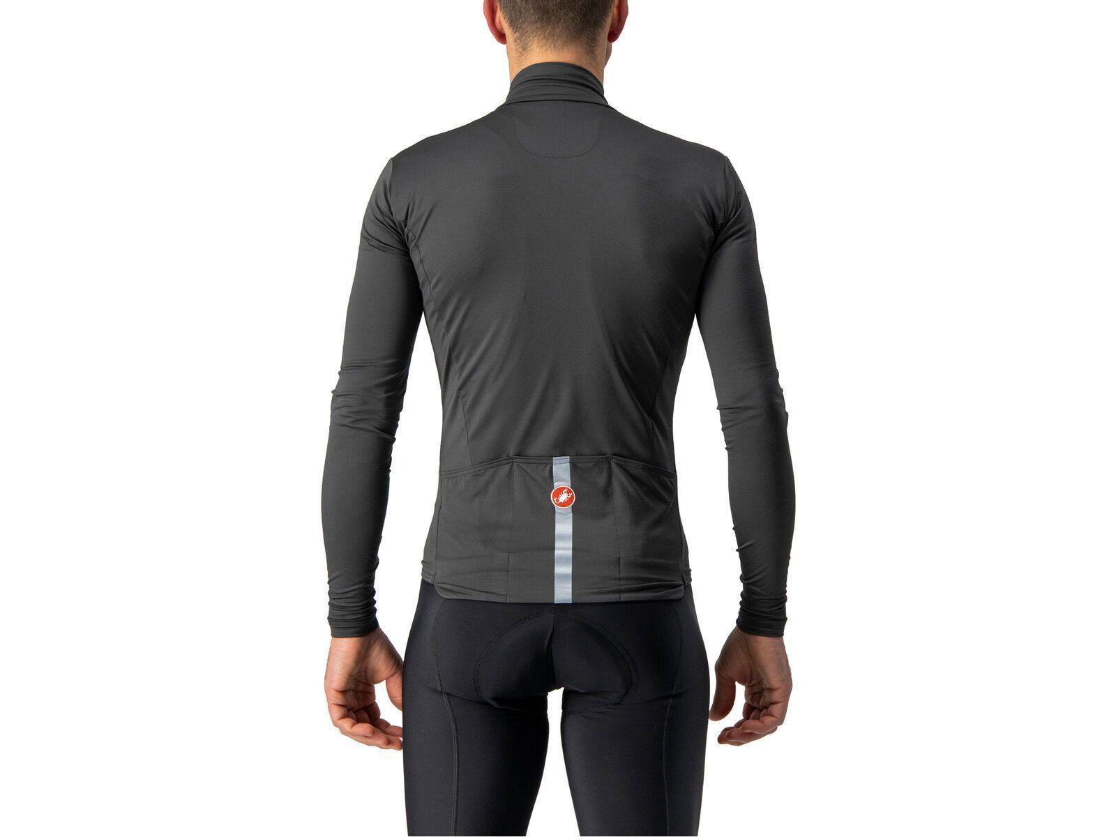 Castelli Pro (Dark Grey) Thermal Jersey - Men's - The Triathlon Store