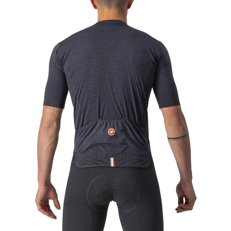 Castelli Essenza Jersey (Black) - Men's - The Triathlon Store