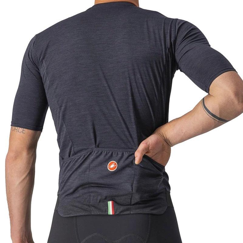 Castelli Essenza Jersey (Black) - Men's - The Triathlon Store