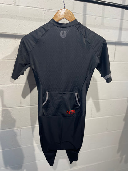 ATOHI | D-LITE | BLACK (RED STRIPE) | TRIATHLON SUIT