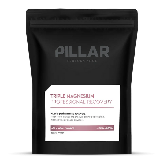 PILLAR Performance Triple Magnesium Professional Recovery – 400g Bulk Pack