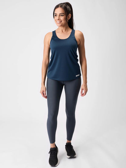 2XU Sculpt Hi-Rise Compression Tights (Navy) - Women's - The Triathlon Store